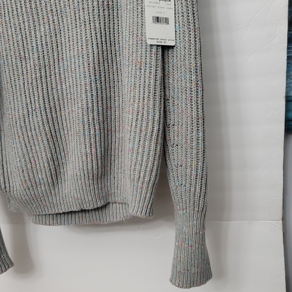 Free People Silver Gleam Combo Sweater - Picture 7 of 8